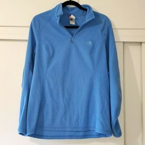 North Face fleece quarter zip - Size XL